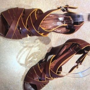 LOFT Strappy Leather sandals